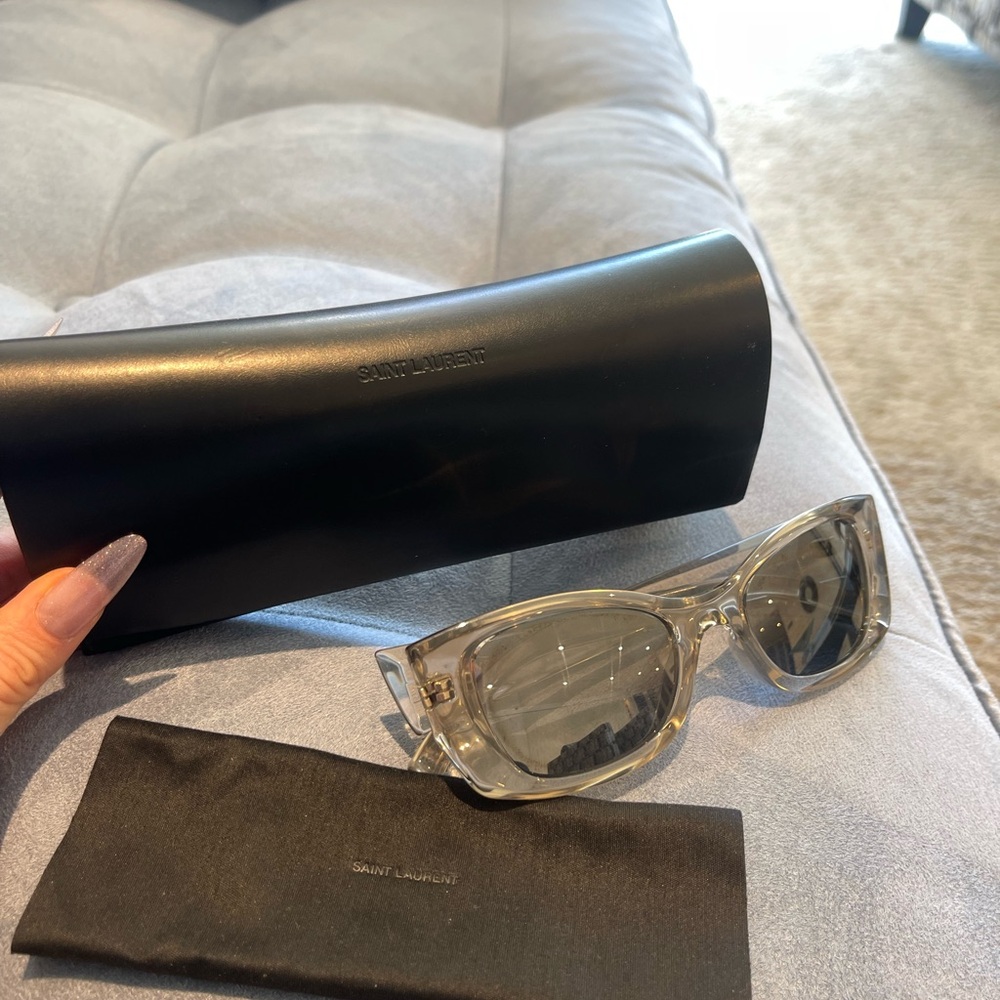 YSL silver glasses in amazing condition - Picture 5 of 11